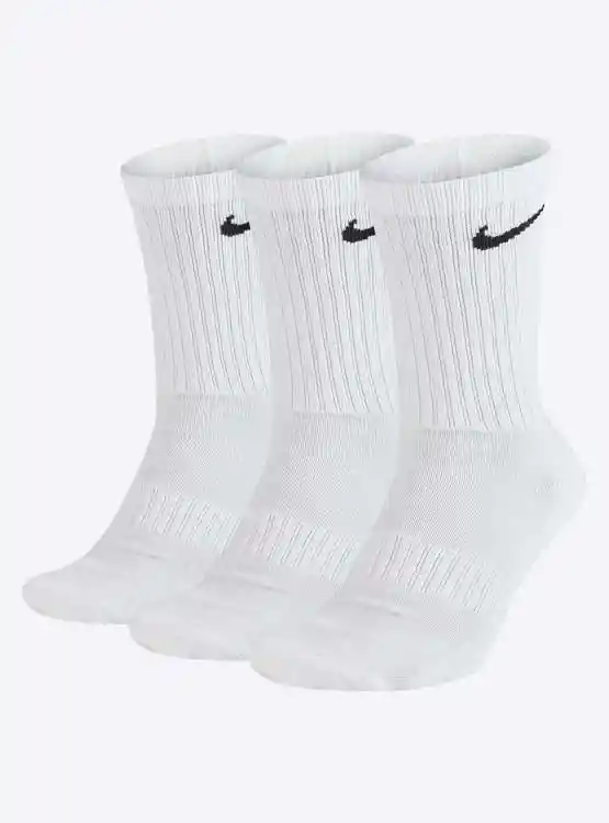 Calcetinnikecrew Q1 Sx7664-100 Blanco L