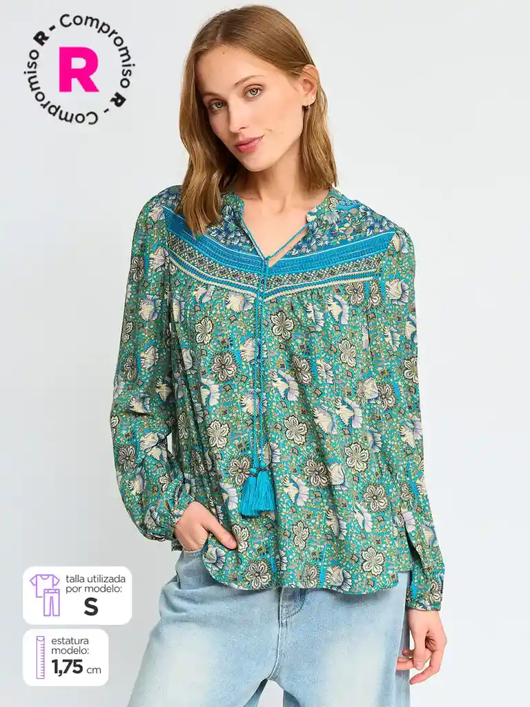 Blu Ml Densa B Ttn S25 Denim M