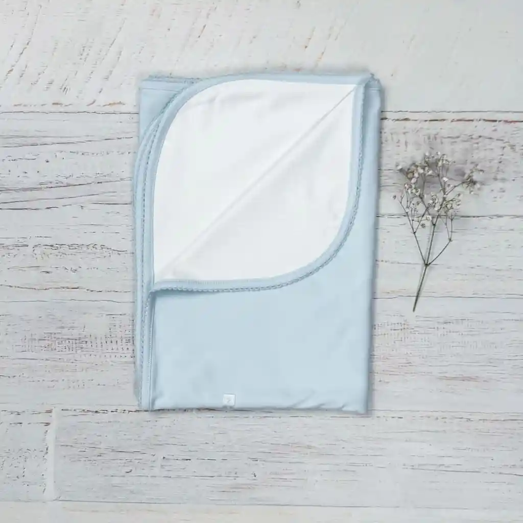 Manta Pima Celeste Talla Unica