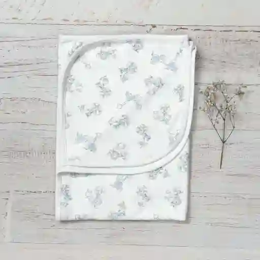 Manta Leo Celeste Talla Unica