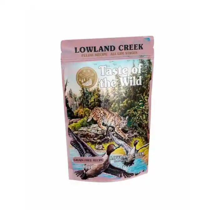 Alimento Humedo Pouch Taste Of The Wild Lowland Creed Gato 85gr