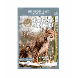 Pate Gato Taste Of Wild Senior Pouch 85gr