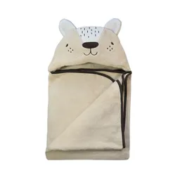 Manta Con Capucha Bebé Cafe Pumucki