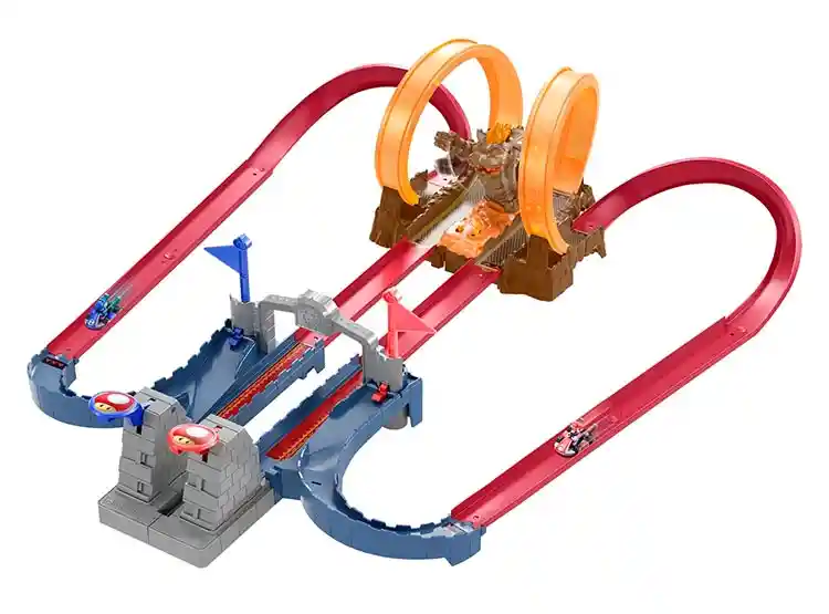 Hw Mario Kart Pista Castillo De Bowser