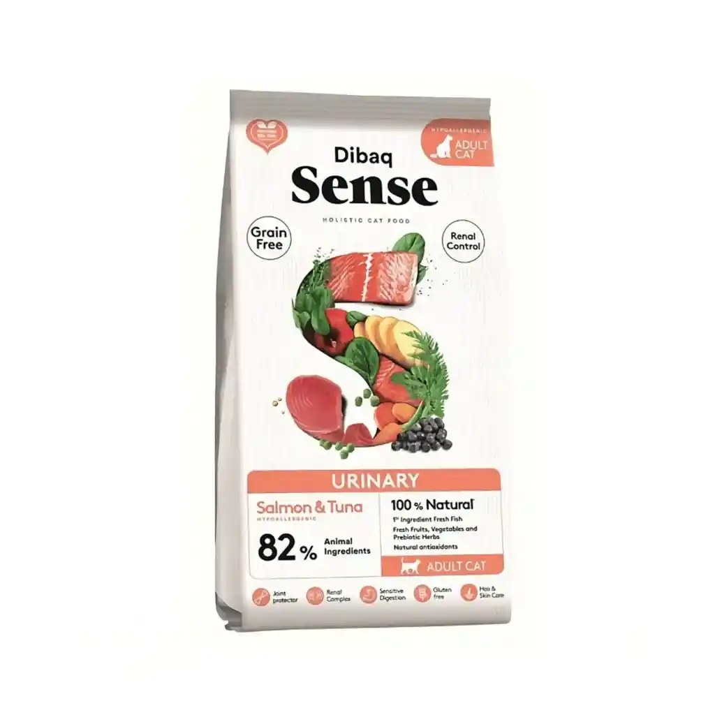 Dibaq Sense Grain Free Urinary Salmón & Atun 6 Kg
