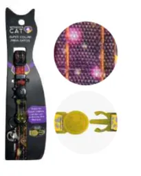 Wonder Cat - Collar Para Gatos Antiahorque Galaxia (vm025)