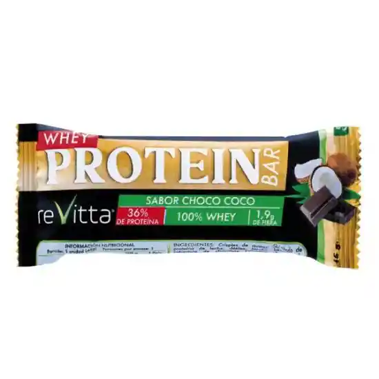 Barrita De Proteína Whey 45 Grs. (chocococo)