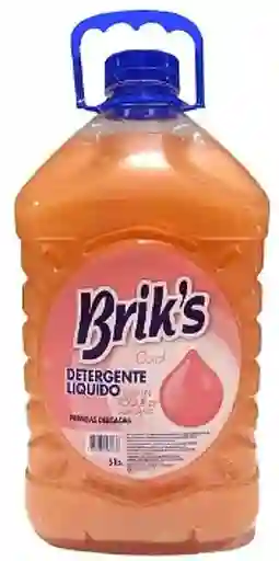 Briks Detergente Liquido Coral Prendas Delicadas 5l