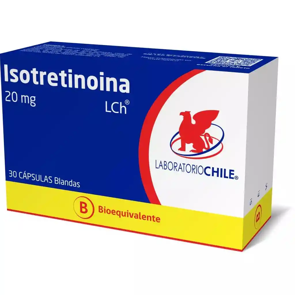 Isotretinoina 20mg X 30 Cap Blandas.