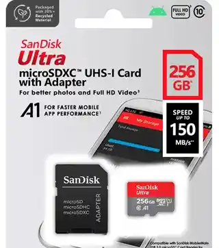 Memoria Micro Sd 256 Gb Sandisk