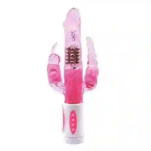 Vibrador Bunny Rotador Triple Estimulación