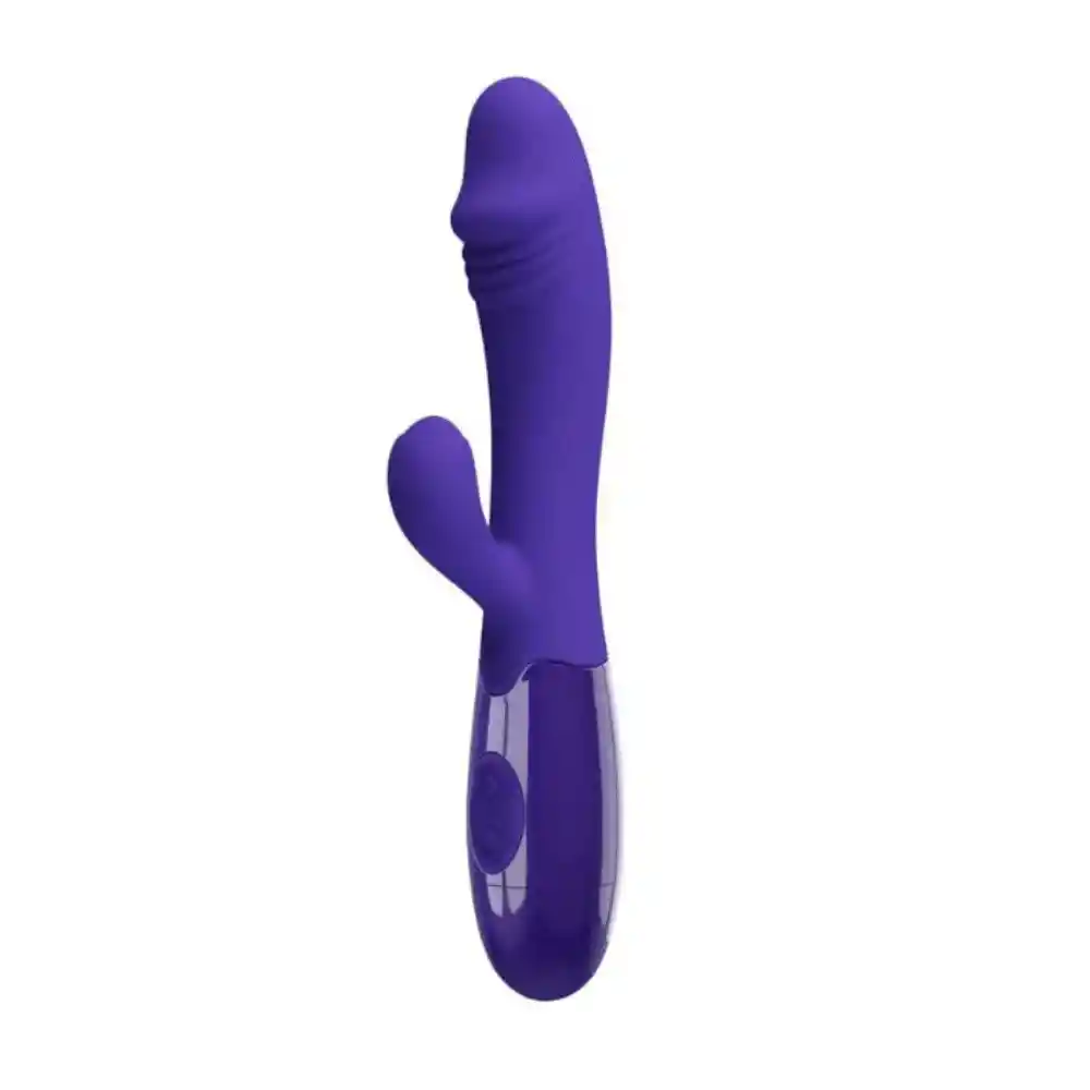 Vibrador Doble Estimulación Usb 30 Velocidades