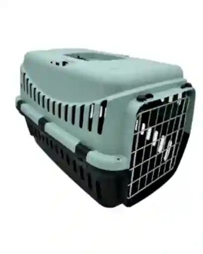 Marben Pets - Transportadora Gipsy L Puerta Metal Hielo-negro ( 58x38x38 Cm)