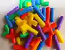 Juego Didáctico Tubos Conectores De Encaje Para Niños De Creatividad Y Aprendizaje