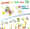 Juego Didáctico Tubos Conectores De Encaje Para Niños De Creatividad Y Aprendizaje