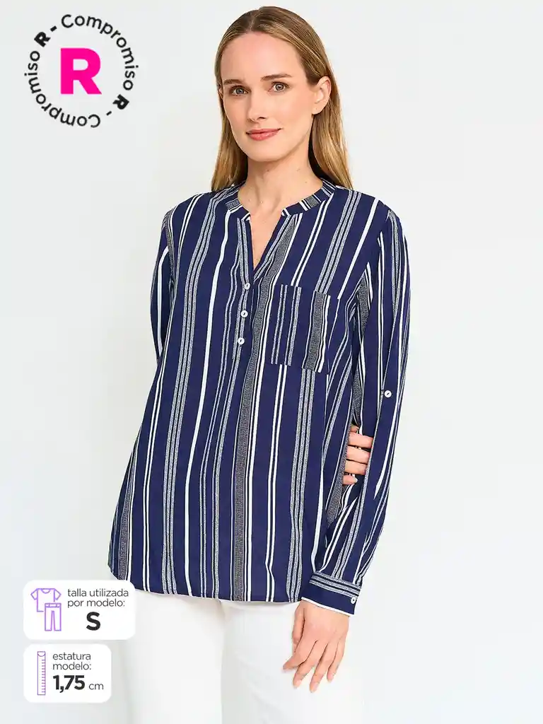 Blu Ml Mao B Azi Ess S25 Marin L