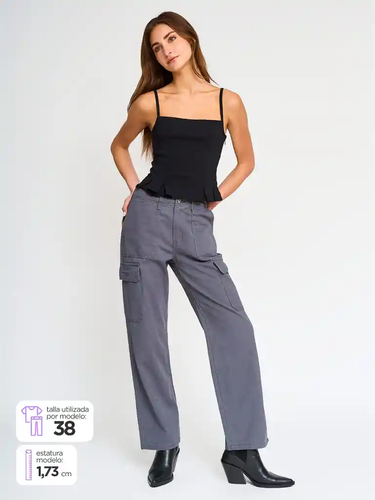 Pant Moda Cargo-c Inx Cor S25 Azdem 34