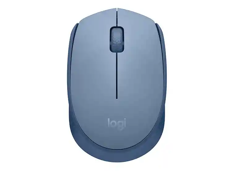 Mouse Logitech Inalambrico M170 Celeste.