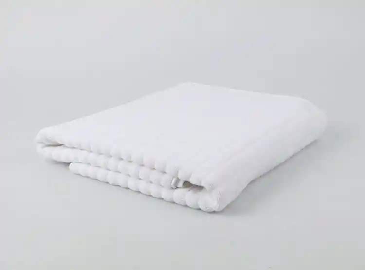 Toalla Sabana Jacquard Blanco
