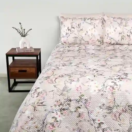 Cubrecama 1.5 Pl Ultras Pv25 Flores 2