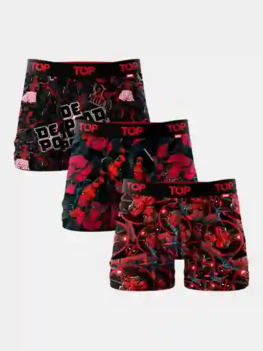Boxer Marvel Top 208mmarp3c14 Surtido L