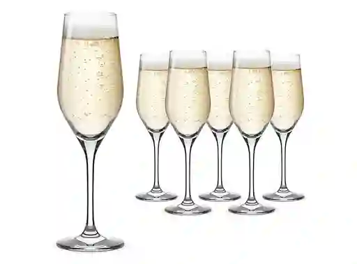 Set 6 Copas Flute Montalcino 285 Ml