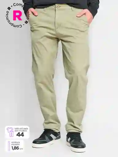 Pantalon New Smoke Inx Tt Verde 44