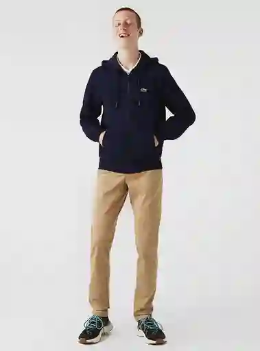 Poleron Lacoste Sh9626 Azul Marino M