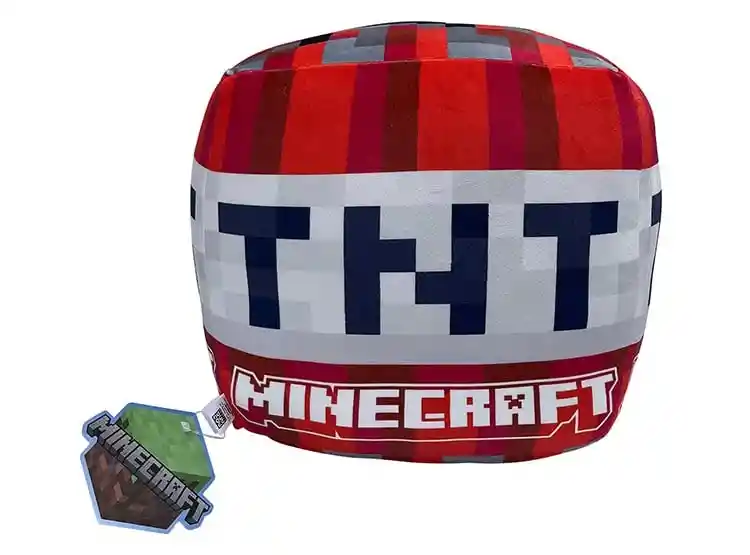 Peluche Minecraft Cubo Tnt