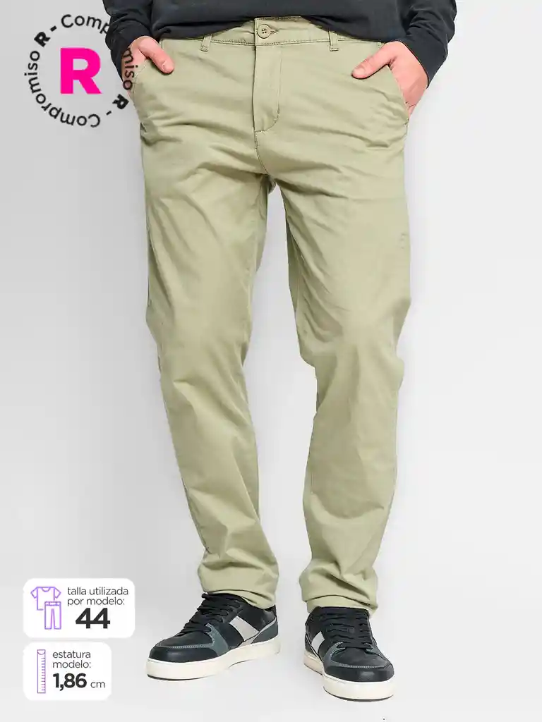 Pantalon New Smoke Inx Tt Verde 44