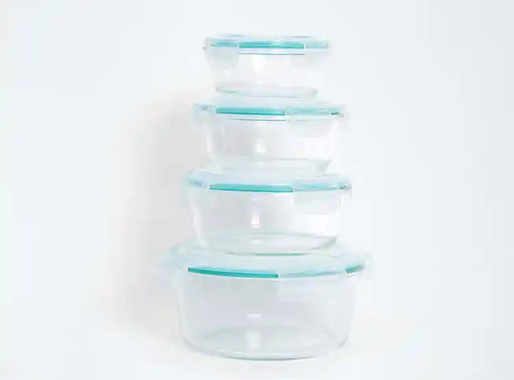 Set4 Tapers Red Vidrio400+620+950+1750ml