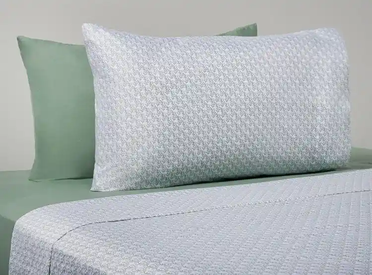 2xset Sabana Promo Lisa King Hojas Verde Oi25