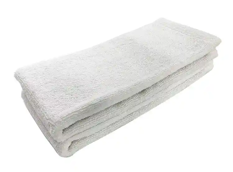 Set De Bano 2 Toallas Visita Blanco