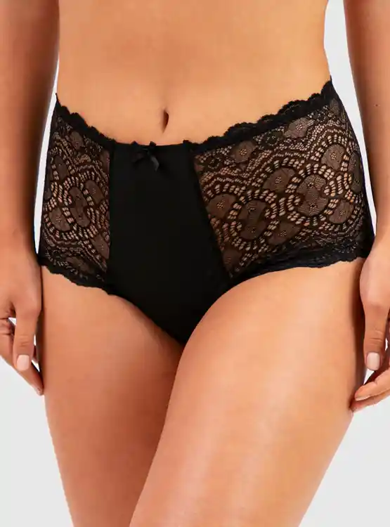 31040 Pantaleta Encaje Negro S