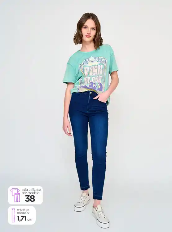 Jeans Bas Jane Inx Ess Tt Azosc 38