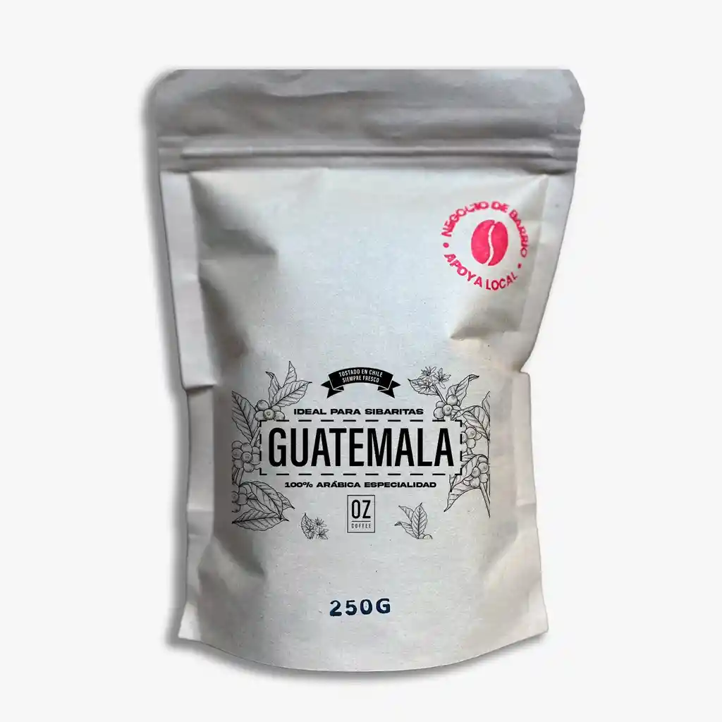 Guatemala Huehuetenango 85 Pts.1kg Molido Grueso