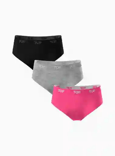 Pantaleta Nina Top N206p3c2 Surtido 10.