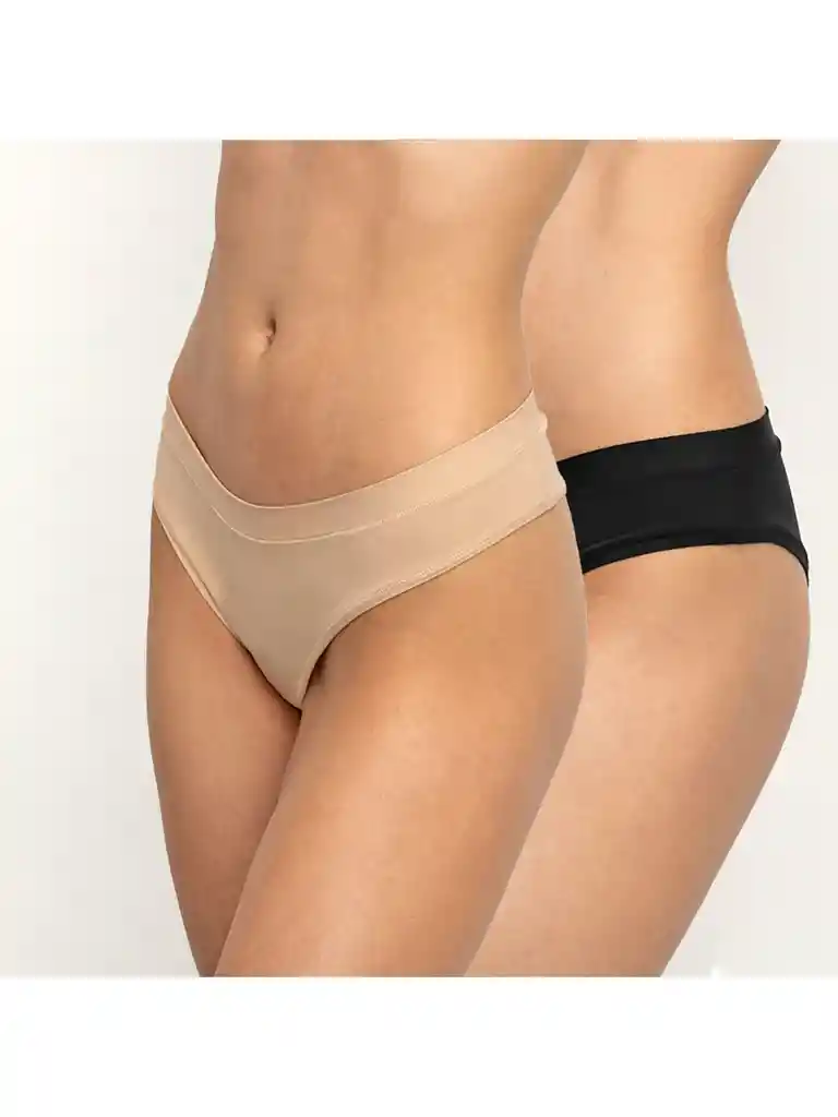 P2 Calzon Chic Op30345 Ofe Negro-biege M