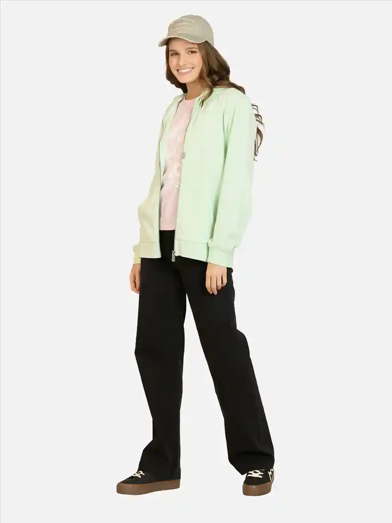 Poleron Fzip 5o298-wv Verde L