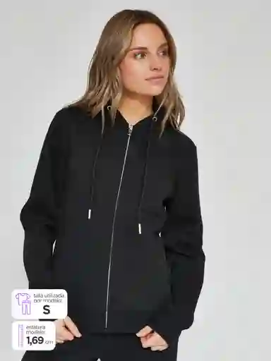 Pole Ml Buzo Inx Ess Tt Negro M