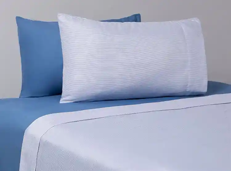2xset Sabana Promo Lisa King Lineas Azul Oi25