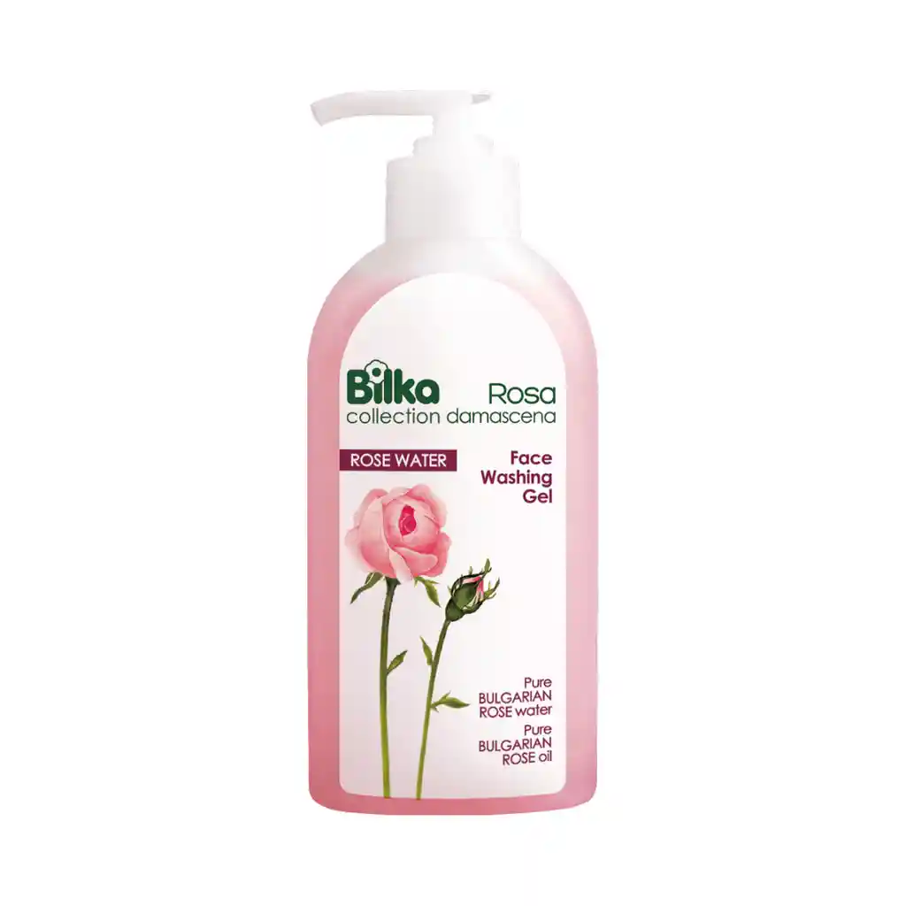 Gel De Limpieza Facial Con Rosa Damascena Bilka 200 Ml