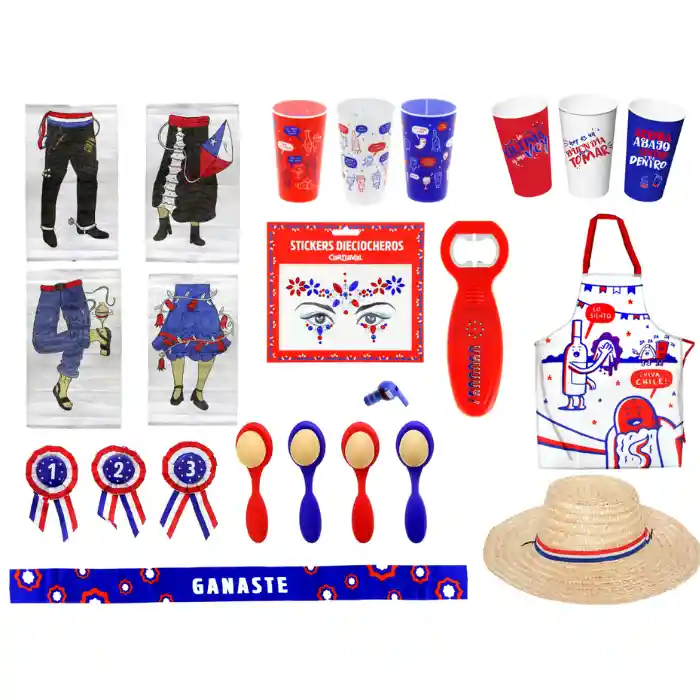 Pack Dieciochero Accesorios Y Yincana