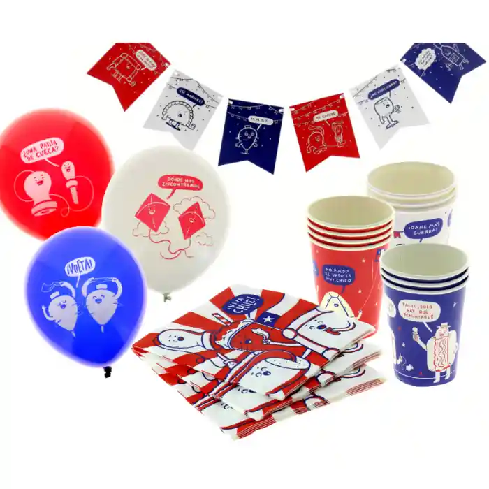 Pack De Decoración Dieciochera