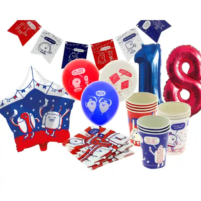 Pack Full Decoración Fiestas Patrias