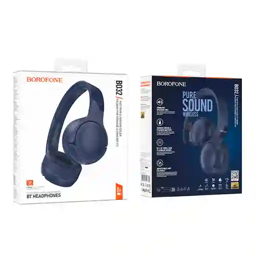 Audifonos Borofone Bo32 Azul