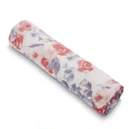 Swaddle Individual De Bamboo - Roses