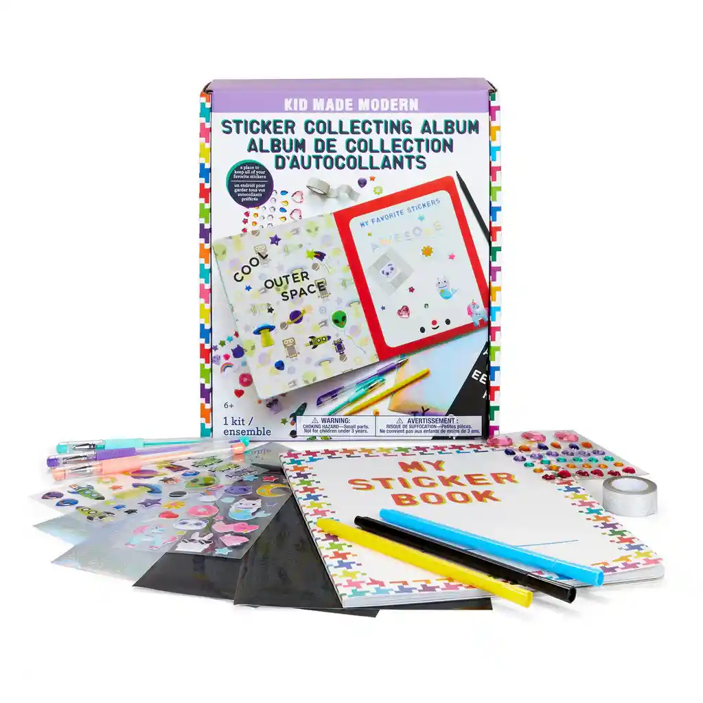 Kit Para Crear Libro De Calcomanías