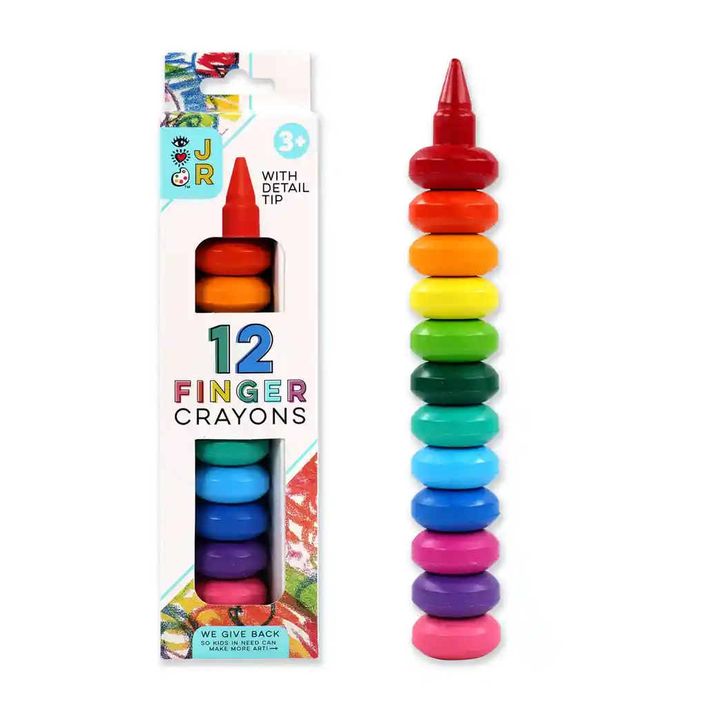 Iheartart 12 Crayones Apilables