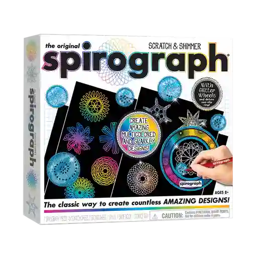 Spirograph Scratch & Shimmer